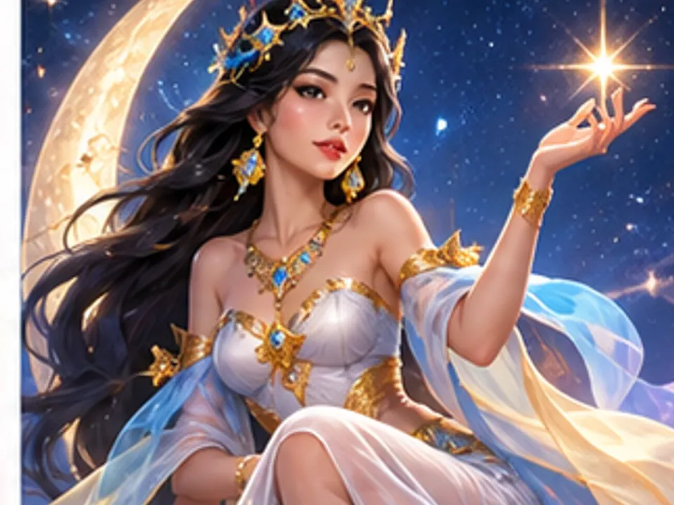 celestial princess casino game illustration