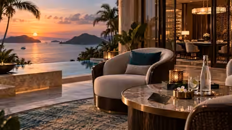 tropical premium lounge visual